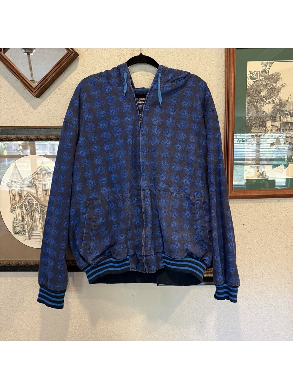 Vintage 90s G-III Sports Hardwood Classics Dallas Mavericks Basketball Jacket XL